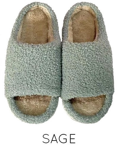 Open toe novelty slippers Miss Sparkling